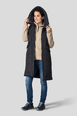 Colete acolchoado - Preto e antracite