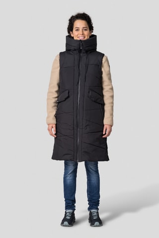 Colete acolchoado - Preto e antracite