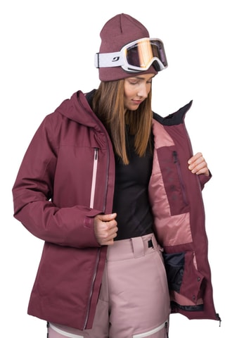 Casaco com capuz - Bordô