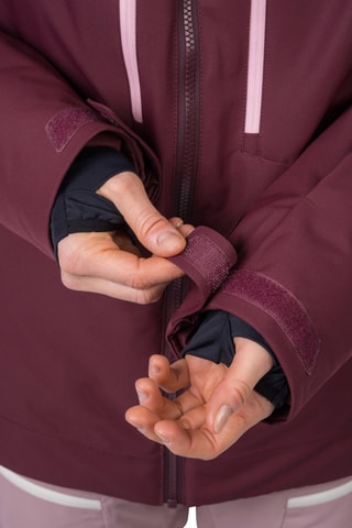 Casaco com capuz - Bordô