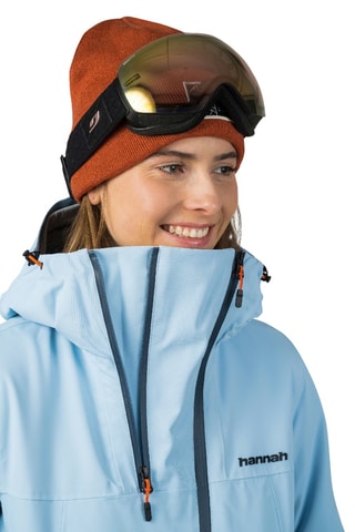 Corta-vento com capuz - Azul-celeste e azul-marinho