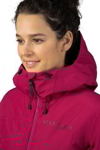 Casaco com capuz - Fúcsia