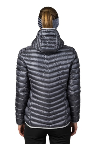 Casaco de caminhada com capuz - Cinzento