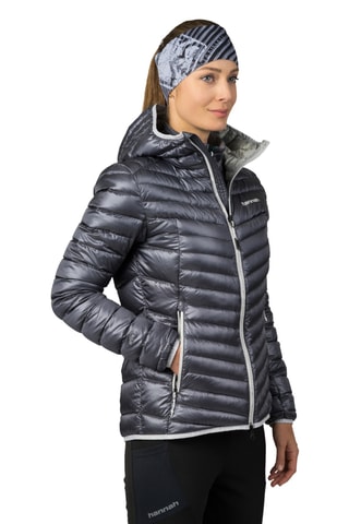 Casaco de caminhada com capuz - Cinzento