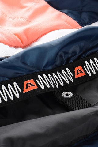 Casaco de esqui - Branco e azul-marinho