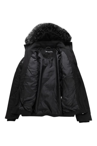 Blusão com capuz - Preto