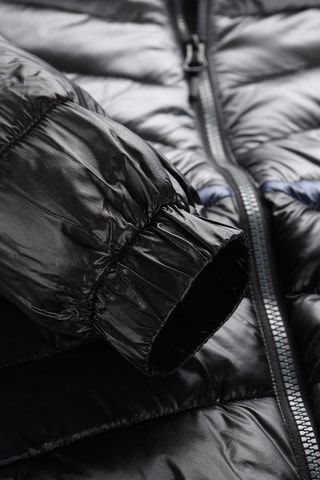 Blusão com capuz - Cinzento