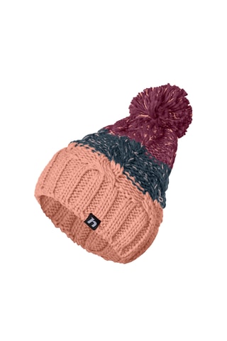 Gorro - Salmão e violeta 