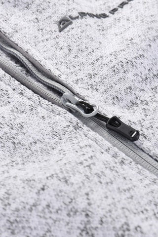 Sweat com capuz - Branco mesclado