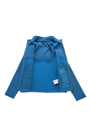 Casaco bi-matéria - Azul-cobalto