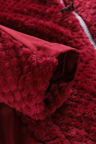 Casaco de caminhada em veludo - Bordô