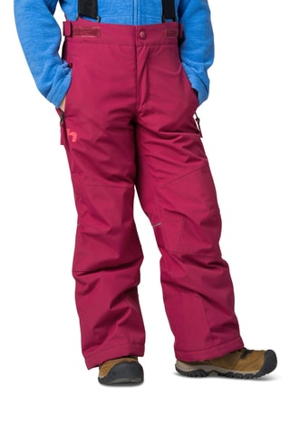 Calças de esqui de cintura subida - Fúcsia