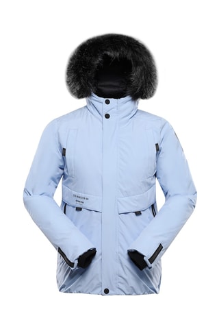 Casaco com capuz - Azul-celeste