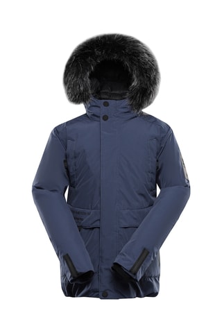 Casaco com capuz - Azul-marinho