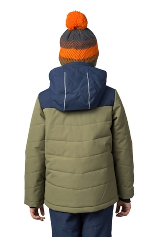 Casaco com capuz - Verde-azeitona