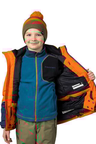 Casaco com capuz - Laranja