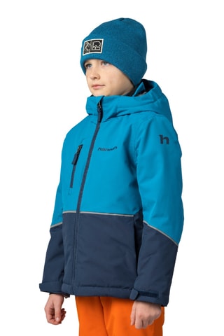 Casaco de esqui com capuz - Azul