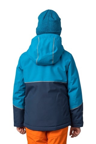Casaco de esqui com capuz - Azul