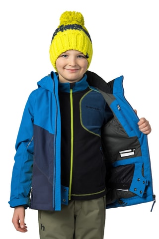 Casaco com capuz - Azul