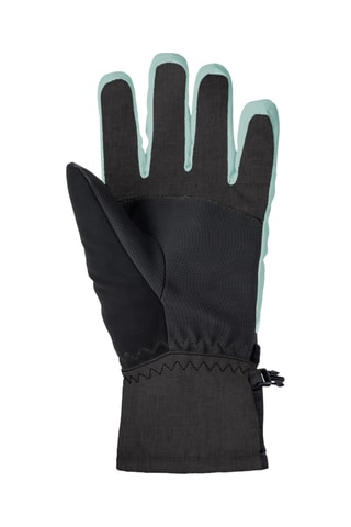 Luvas de esqui - Antracite e verde-água