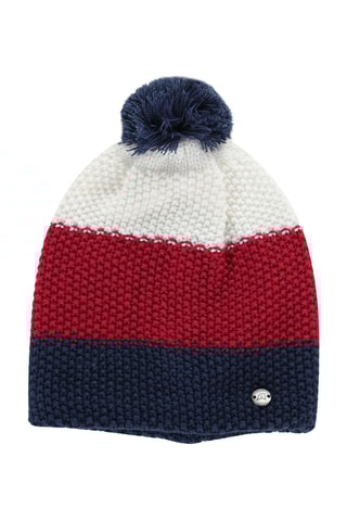 Gorro polar - Azul-marinho e vermelho