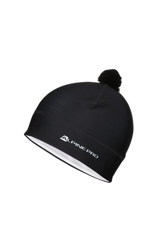Gorro com pompom - Preto