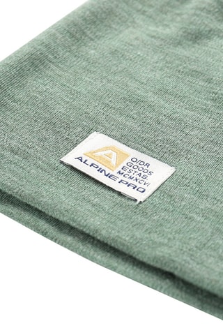 Gorro em lã merino - Verde-claro