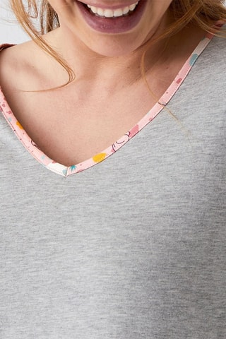 Chemise de nuit Lapins câlins - Bleu et vert