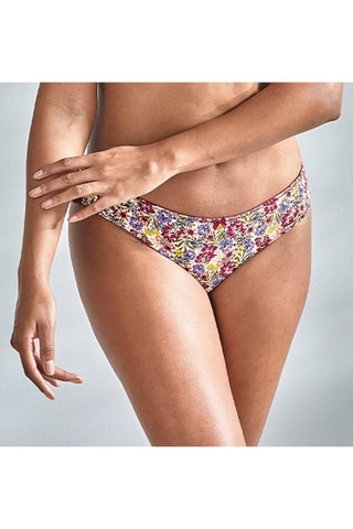 Culotte Elodie - Bordeaux et blanc