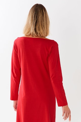 Chemise de nuit Vue sur la Volga - Rouge