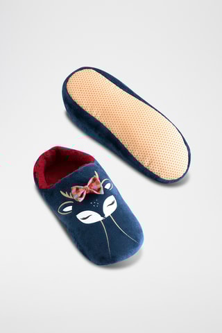 Chaussons Noel En Laponie - Vert