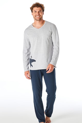 Pyjama Randonnee en Foret - Gris chiné