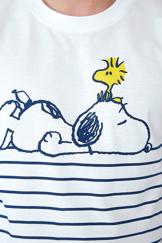Pyjama Snoopy et Woodstock Snoopy et les Peanuts - Bleu marine