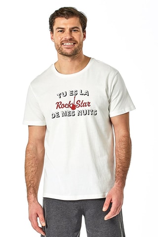 Pyjama Rockeur Dormeur - Ivoire