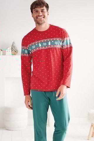 T-shirt En Attendant Minuit - Rouge