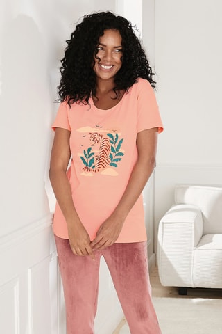 T-shirt Rose Du Desert - Rose