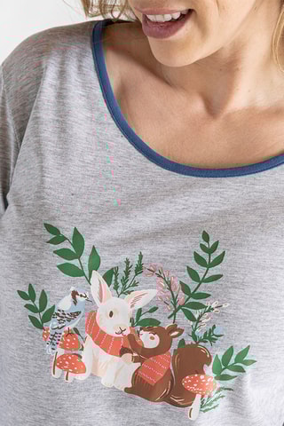 Robe t-shirt Ecureuil & Cie - Bleu