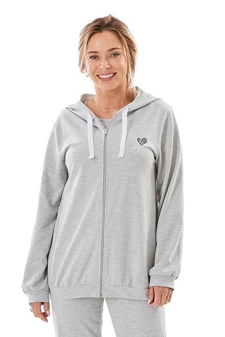 Pantalon Cœur Battant - Gris clair chiné