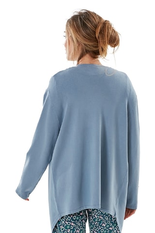 Gilet Souffle de bonheur - Blue canard