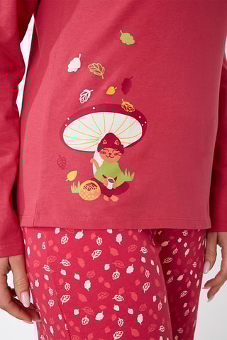 Pyjama A l’ombre des champignons - Corail