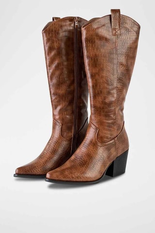 Bottes  - Marron