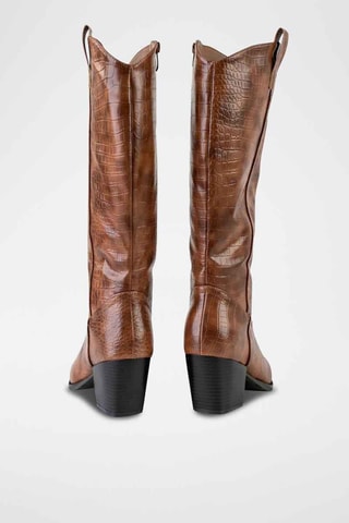 Bottes  - Marron