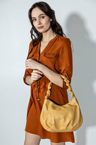 Sac porté épaule Sophie  - Jaune