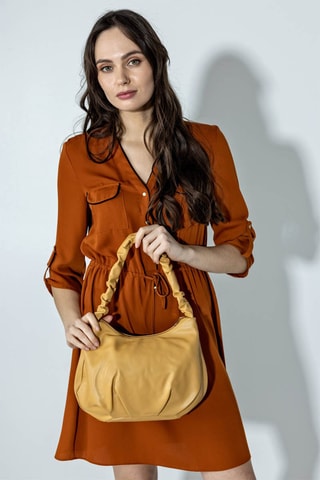 Sac porté épaule Sophie  - Jaune