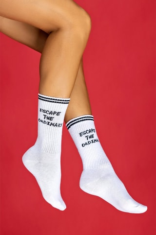 5 paires de chaussettes  - Blanc et noir