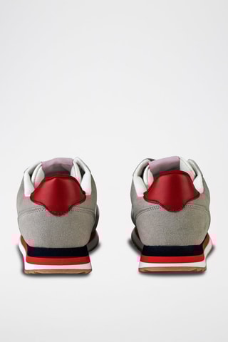 Baskets compensées  - Gris