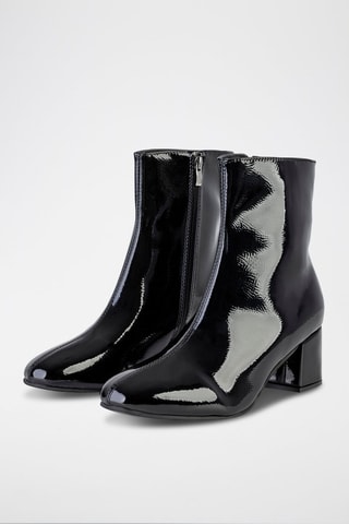 Bottines vernies  - Noir