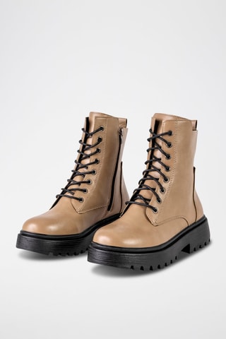 Bottines  - Beige