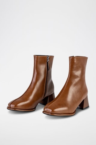 Bottines   - Marron