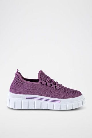 Sneakers plateformes  - Violet